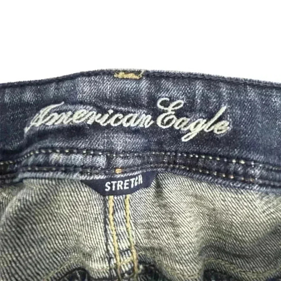 American Eagle Women's Bootcut Stretch Jeans Size 4 Blue Medium Wash - Picture 8 of 12